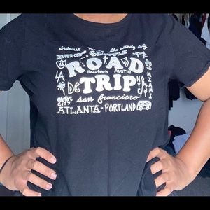 Black Road Trip shirt